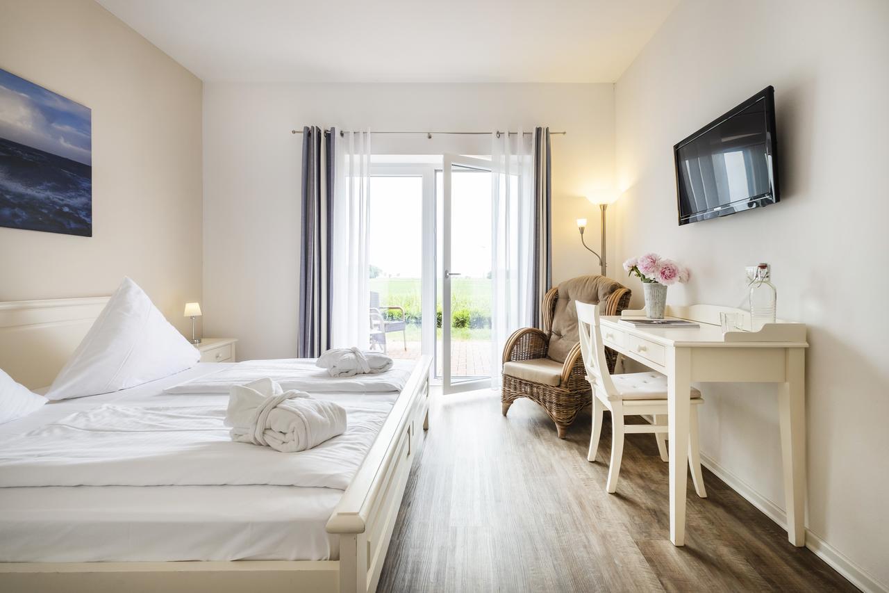 Hotel, Restaurant, Cafe Pharisaeerhof - Nordseeurlaub Mit Hund 北滩岛 外观 照片